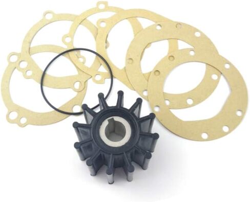 Water Pump Impeller Repair Kit Replacement for Sherwood 10615K-SHW & Johnson 09-702B-1 Volvo Penta 835874 Yanmar 128170-02070 Jabsco 18948-0001-P in Saudi Arabia