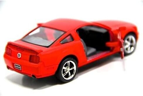 KiNSMART 2006 Ford Mustang GT Edition Yellow w/Racing Strips Decal 1:38 Scale 5" Die Cast Metal Model Toy Car in Kuwait