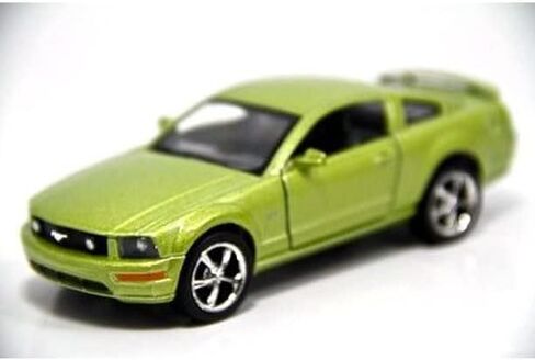 KiNSMART 2006 Ford Mustang GT Edition Yellow w/Racing Strips Decal 1:38 Scale 5" Die Cast Metal Model Toy Car in Kuwait
