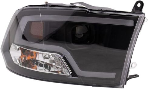 مجموعة المصابيح الأمامية 1pc لـ Dodge for RAM 1500 2009-2010 لـ RAM 2500/3500 2010 ، لـ RAM 1500 2011-2012 2015-2018 & Classic 2019-2021 2500/3500 2011-2018 HLA71003 55277409AG in Saudi Arabia