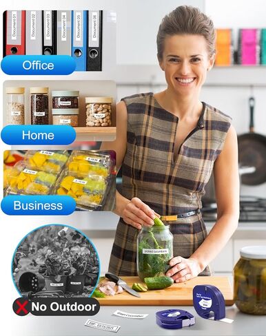 Replacement for Dymo LetraTag Refills 91330 Compatible with Dymo Label Maker White Paper 1/2" x 13' (12mm x 4m), Work for Letratag LT-100H LT-100T 200B QX50 in Kuwait