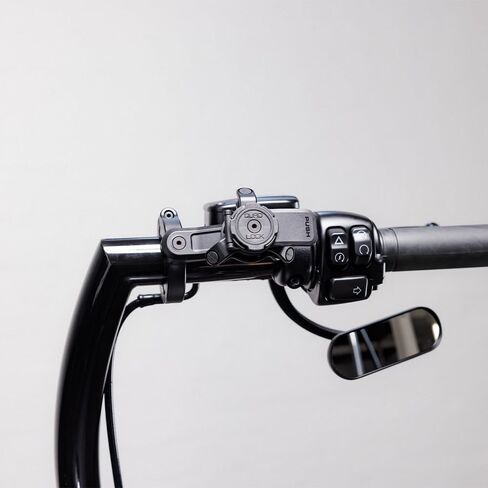 Quad Lock Motorcycle Handlebar Phone Mount PRO - Large with Vibration Dampener and MAG Phone Case for iPhone 16 Pro Max in Saudi Arabia