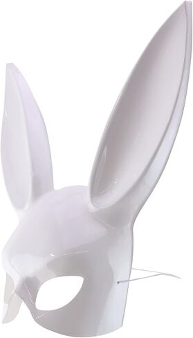 Trendy Apparel Shop Women's Bunny Half Mask Costume Accessory in Saudi Arabia
