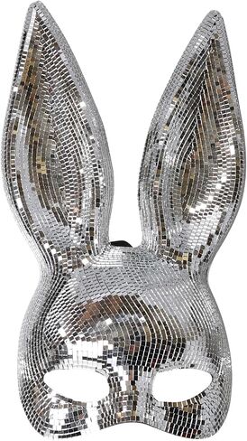 Trendy Apparel Shop Women's Bunny Half Mask Costume Accessory in Saudi Arabia