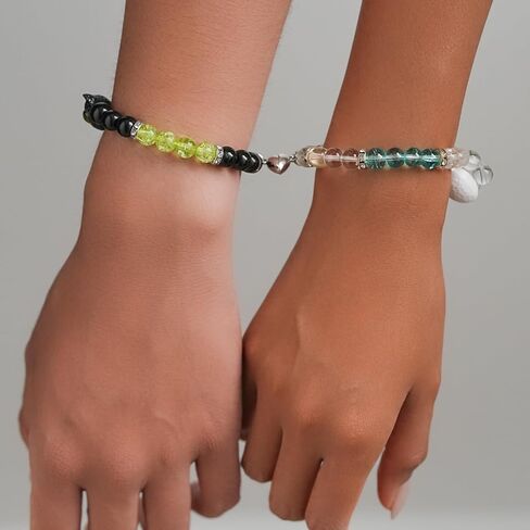 MIFYNN Matching Bracelets for Couples Friendship Relationship Promise Cat Bracelet Gift for Girlfriend Boyfriend Best Friends Bff in Saudi Arabia