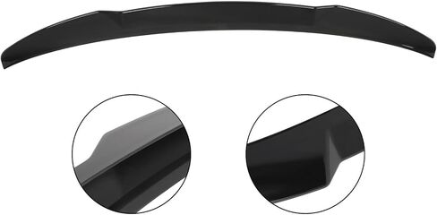 cciyu Highkick Rear Trunk Lip Spoiler Wing Fits for 2021-2022 for Kia K5 Optima Racing Trunk Spoiler(ABS Glossy Black) in Saudi Arabia