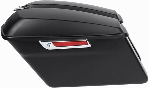أكياس السرج الصلبة السوداء غير اللامعة لتجول هارلي ، FLHT ، FLHTCU ، FLHRC ، ROAD KING ، ROAD GLIDE ، GLIDE ، Electra Glide ، Ultra-Classic 2014-Later in Saudi Arabia