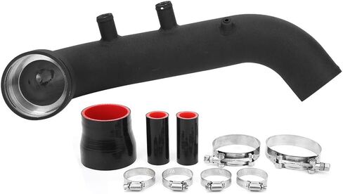 Yctze Turbo Intake Pipe, Aluminum Turbocharger Pipe Hose Cooling Kit Fit for E82 E90 E92 E93 135i N54 3.0T in Saudi Arabia