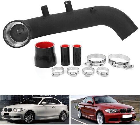 Yctze Turbo Intake Pipe, Aluminum Turbocharger Pipe Hose Cooling Kit Fit for E82 E90 E92 E93 135i N54 3.0T in Saudi Arabia