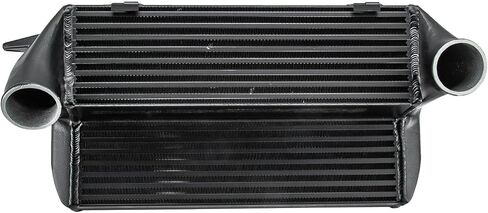 7.5″ Front Mount Turbo Intercooler Upgrade Compatible With 2007-2012 BMW 135i 335i 335xi E82 E90 E91 E92 E93 N54 & N55 Engine 3.0L L6 Aluminum Black Intercoolers in Saudi Arabia