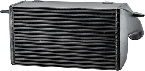 7.5″ Front Mount Turbo Intercooler Upgrade Compatible With 2007-2012 BMW 135i 335i 335xi E82 E90 E91 E92 E93 N54 & N55 Engine 3.0L L6 Aluminum Black Intercoolers in Saudi Arabia