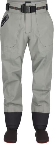 Simms Men’s Freestone Stockingfoot Fishing Wading Pants - Waterproof, Lightweight and Breathable Warm Weather Fishing Pants - Smoke - XX-Large 12-13 Foot in Saudi Arabia