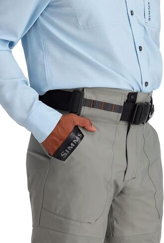 Simms Men’s Freestone Stockingfoot Fishing Wading Pants - Waterproof, Lightweight and Breathable Warm Weather Fishing Pants - Smoke - XX-Large 12-13 Foot in Saudi Arabia