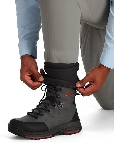 Simms Men’s Freestone Stockingfoot Fishing Wading Pants - Waterproof, Lightweight and Breathable Warm Weather Fishing Pants - Smoke - XX-Large 12-13 Foot in Saudi Arabia