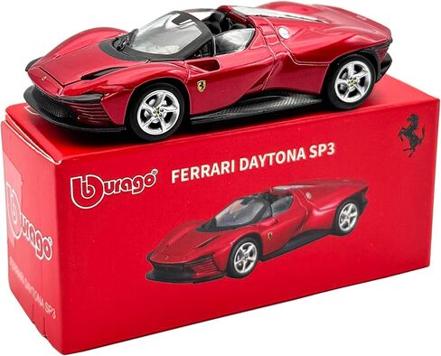 Bburago 1:64 Scale Ferrari Series Model Collection Race Diecast Metal Model Car (812 Competizione Red) in Saudi Arabia