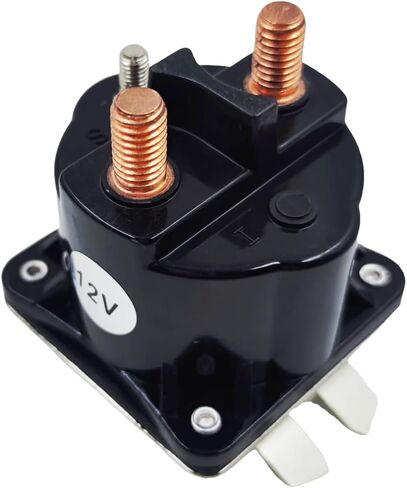 3-طرفية مرفقة الملف اللولبي الترحيل 12V 100A لـ Maxon 262939 263061 260270 National Waltco 75089831 75089822 Ametek/PrestoLite Motors SAZ4201FP SAZ4201BJ J & N 240-20008 in Saudi Arabia