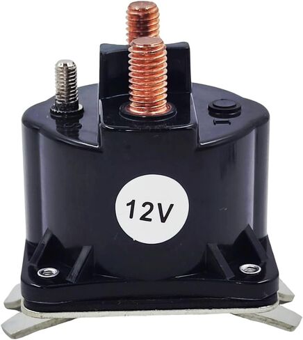3-طرفية مرفقة الملف اللولبي الترحيل 12V 100A لـ Maxon 262939 263061 260270 National Waltco 75089831 75089822 Ametek/PrestoLite Motors SAZ4201FP SAZ4201BJ J & N 240-20008 in Saudi Arabia