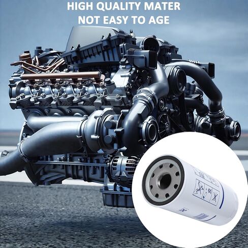 Oil Filter Oil-water Separator Fuel Filter Iron Shell and Paper Core Double-effect Filtration for Truck in Saudi Arabia