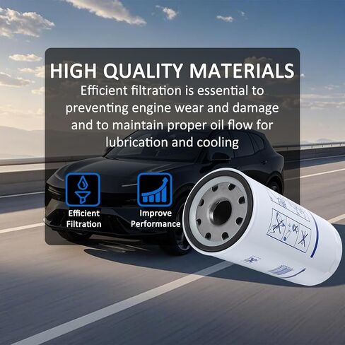Oil Filter Oil-water Separator Fuel Filter Iron Shell and Paper Core Double-effect Filtration for Truck in Saudi Arabia