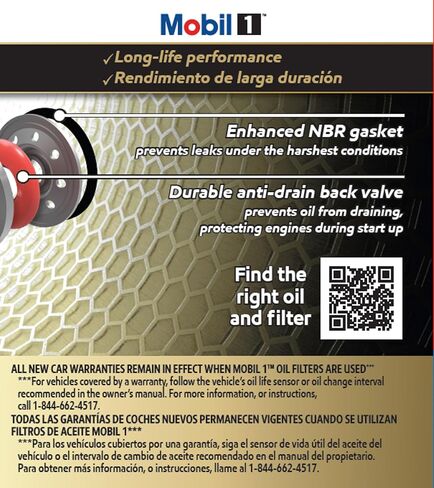 Mobil 1 M1-108A مرشح زيت الأداء الممتد - حزمة 6 in Kuwait