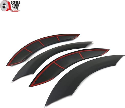 Fender Flares Wheel Protector for Mercedes Sprinter W906 2006-2018 Black 4 PCS in Saudi Arabia