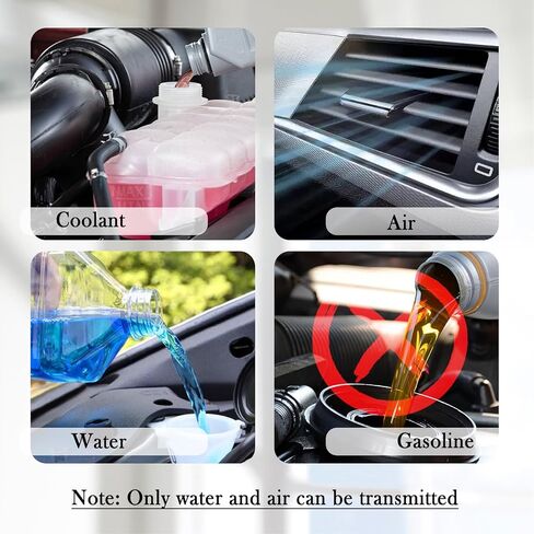 5Ft ID 5/8 Heater Hose,Rubber Radiator Hose Resistant to High and Low Temperatures,Standard Straight Coolant Hoses with 10 Hoses Clamps Capable of Conveying Water and Gas in Saudi Arabia