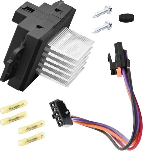 التحكم التلقائي في Auto Blower Motor Resistor Impala Malibu Silverado Silverado Suburban Tahoe Trailblazer 03-16 Envoy XL XUV Sierra Yukon 2003-2009 Escalade ESV EXT 2003-2006 1500 2500 3500 MODULE CONTROL MODULE in Kuwait