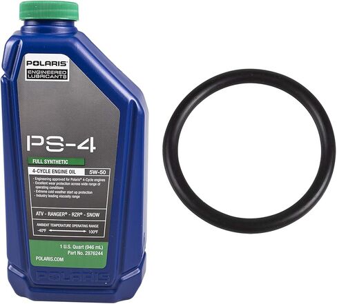 2008-2019 Polaris Outlaw 50 OEM PS-4 Full Synthetic Oil Change Kit POL22 in Saudi Arabia