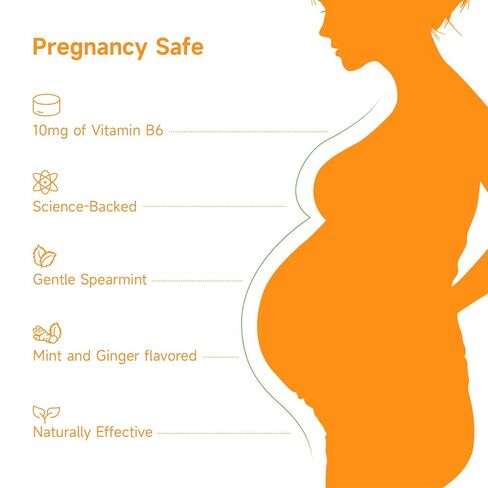 ينخفض النعناع من أجل الإغاثة من الغثيان ، واضطراب سلس ، وحركة وإغاثة لأمراض الصباح ، مع الزنجبيل ، والليمون ، والرمح ، وفيتامين B6 ، 30 حلوى ملفوفة بشكل فردي in Kuwait