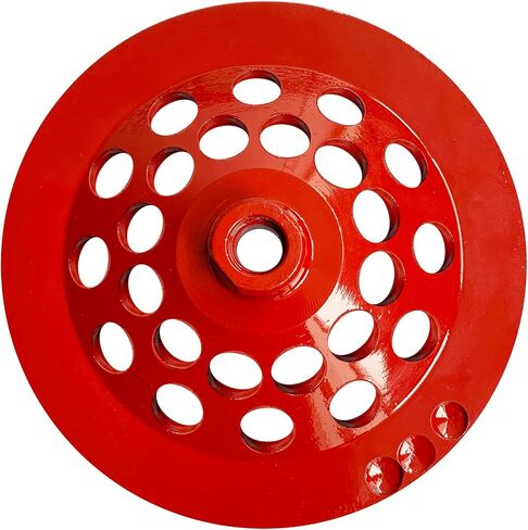 7 inch 12 Segments Swirl Diamond Grinding Cup Wheel Angle Grinder Disk for Concrete/Masonry/Brick/Stone Floor Slab Grinding 5/8-11 Thread Aggressive Cup Wheel Masonry Tools in Saudi Arabia