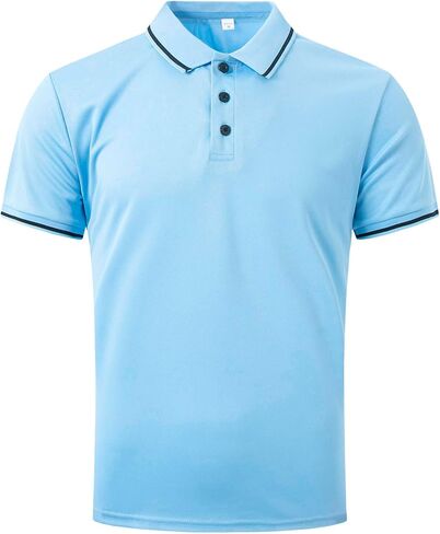 Muscularfit Men Polo Polo Shirts قصيرة الأكمام الصلبة القصيرة زر أعلى القميص فضفاضة ملاءمة الجولف أعلى ملابس عصرية الملابس 2024 in Kuwait