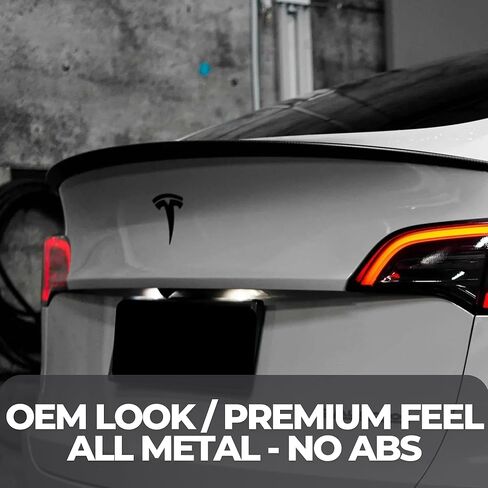 Tesla Model 3 Emblem Bundle Front Rear T Badge Matte Black Glossy Black Logo OEM Dual Motor Set Metal Decal Sticker with 3m Adhesive Highland (Matte Black) in Kuwait