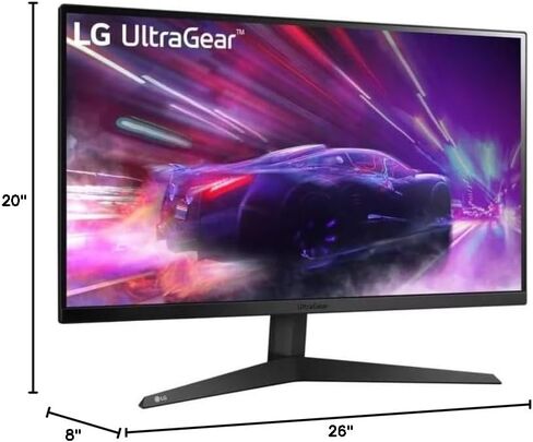 شاشة LG مقاس 27 بوصة، شاشة FHD (1920 × 1080) IPS، 100 هرتز، 5 مللي ثانية، AMD FreeSync Premium، تصميم بلا حدود تقريبًا من 3 جوانب، HDMI، أسود، مع كابل 5ave HDMI in Kuwait