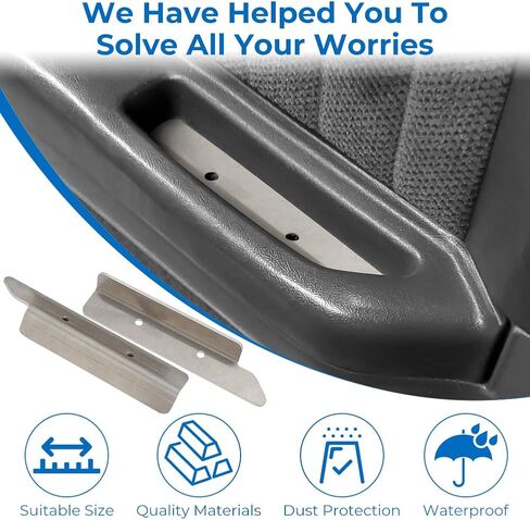 AUTOVIC Pair Front Door Panel Armrest Repair Support Kit for Chevy S10 Blazer GMC Jimmy 1986-1994 in Saudi Arabia