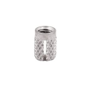 E-Z LOK Threaded Insert for Plastic Flush Stainless Steel Thread Inserts 10-32 Pack of 5