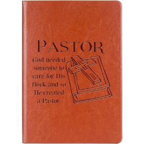 Pastor Gifts Pastor Leather Journal Notebook Pastor Appreciation Gifts Christian Gifts Minister's Gift Pastor Definition Notebook Birthday Gift (Devoted to giving)