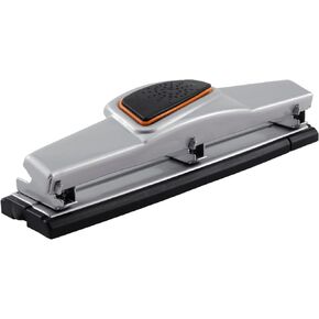 Office Depot® Brand 3-Hole Paper Punch, 10-Sheet Capacity, Silver