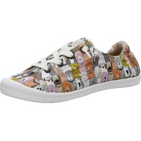 Skechers BOBS Women's Beach Bingo-Dog House Sneakers