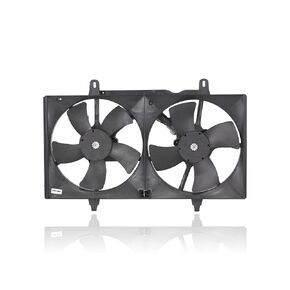 Dual Radiator and Condenser Fan Assembly - Pacific Best Inc. Compatible/Replacement for NI3115121 02-06 Nissan Altima 2.5/3.5L, 04-08 Maxima