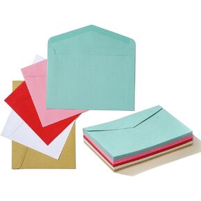 Tanshuqin 50 Pack Light yellow Envelopes 5x7 Self-Seal Envelopes A7 Invitation Envelopes for Personalize Gift Cards, Wedding, Baby Shower, Mailing