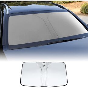 Car Windshield Sun Shade for BMW X1 IX1 U11 2022 2023 Blocks UV Rays Sun Visor Protector Keeps Your Vehicle Cool (Silver)