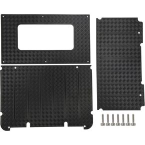 Okuyonic 1/10 Luggage Rack, RC Car Anti‑Skid Plate Durability Wear Resistance RC Cars Decorations Light RC Luggage Rack for TRX4 ‑4 82056‑4 1/10 RC Car