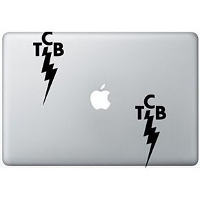 Elvis TCB Taking Care of Business FlashDecals3613 Set of Two (2X), Decal, Sticker, Laptop, Ipad, Car, Truck