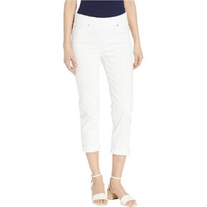 Chloe Pull-On Crop Rolled Cuff in Bright White Bright White 10 25