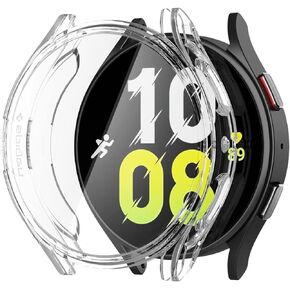 Spigen Ultra Hybrid Screen Protector Designed for Samsung Galaxy Watch 5, Galaxy Watch 4 Case 44mm (2022/2021) - Crystal Clear