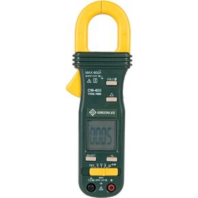 Greenlee CM-450 AC Clamp-on Meter, True RMS, Greens