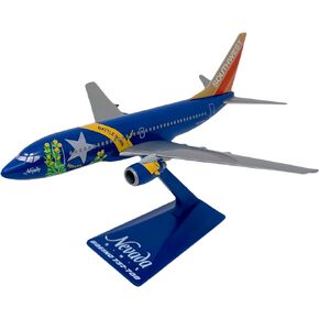 Flight Miniatures Boeing Southwest Airlines Nevada 737-700 1:200 Scale - Plastic Snap-Fit Model Airplane - Collectible Replica of Southwest Airlines Aircraft - Part# ABO-73770H-400