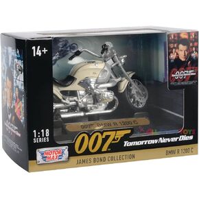 Motormax James Bond BMW R1200C Model Bike Motorcycle Tomorrow Never Dies 007 Edition 79845