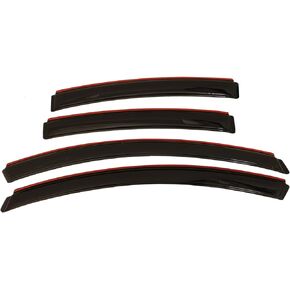 Auto Ventshade [AVS] In-Channel Ventvisor / Rain Guards | Fits 2011 - 2017 Buick Regal Sedan- Smoke, 4 pcs. | 194275