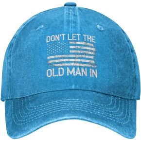 Old Man Hat Don't let Old Man in Hat Men Baseball Hats Adjustable Caps